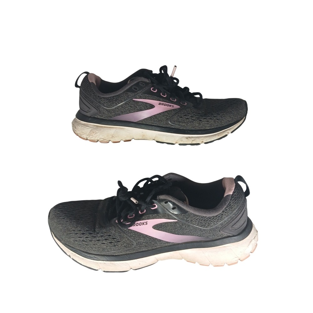 Brooks Transmit 3 Womens Running Shoes Black Pink 1203501B077 Size 8.5 Medium‎ B